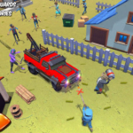 Взлом Zombie Squad: Crash Racing Pickup + МОД много денег