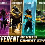 Cyber ​​Fighters: Stickman Cyberpunk 2077